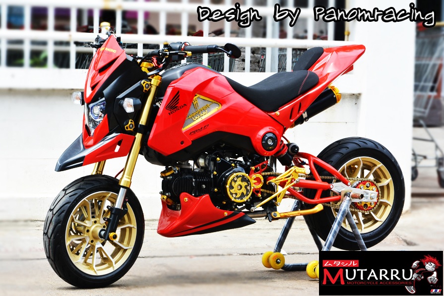 Honda msx độ nổi bật với phong cách ducati hypermotard - 1