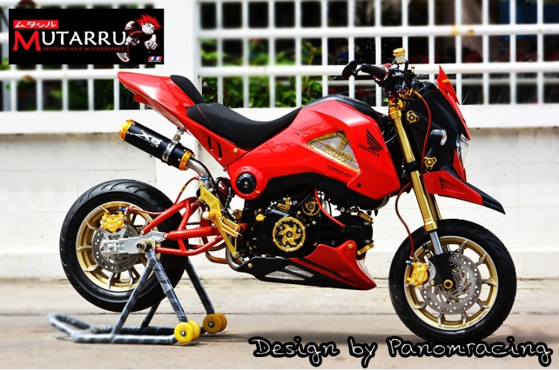 Honda msx độ nổi bật với phong cách ducati hypermotard - 2