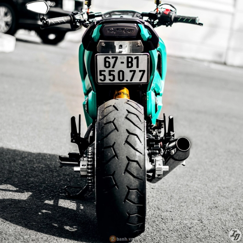 Honda msx125 độ cá tính với dàn chân khủng - 10