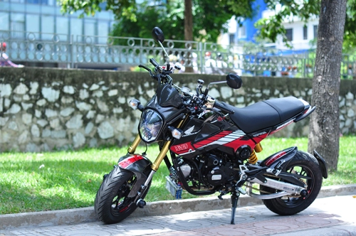 Honda msx125 độ gần 400 triệu của chàng trai hà nội - 1