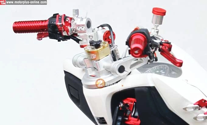 Honda pcx độ full đồ chơi biker - 2