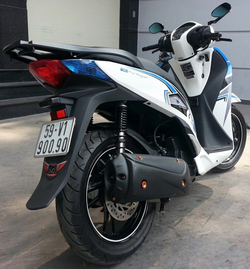 Honda sh 150i trắng xanh cá tính - 5