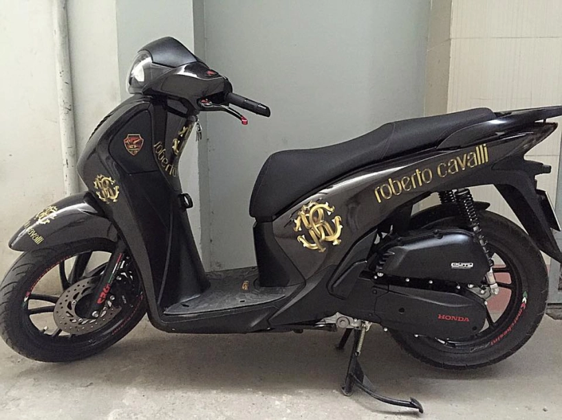 Honda sh độ phiên bản black gold edition - 3