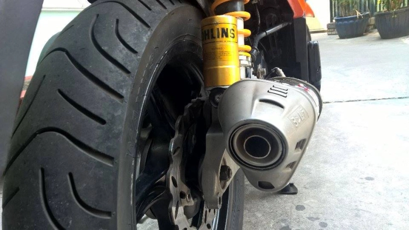 Honda sh độ pô zin yoshimura titan kèm tiêu đã mode - 2