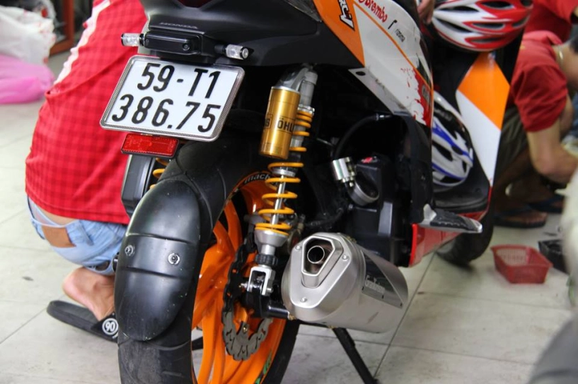 Honda sh repsol hầm hố - 3