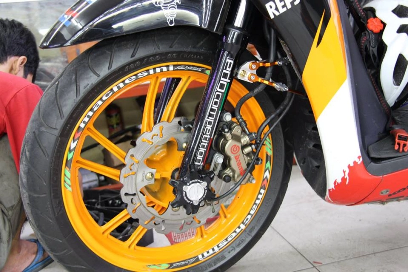 Honda sh repsol hầm hố - 5