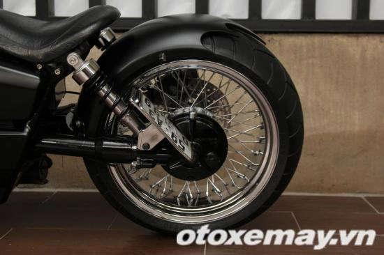 Honda shadow 750 độ siêu ngầu với phong cách chopper tại sài gòn - 4