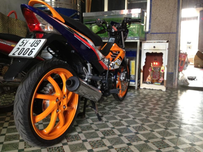 Honda sonic 125 repsol kiểng nhẹ - 3