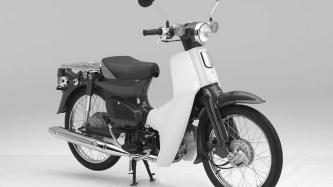 Honda super cub xe đầu tiên được đăng ký nhãn hiệu bằng ảnh 3d - 1