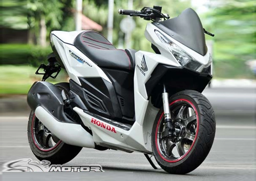 Honda vario 150 độ phong cách pkl - 2