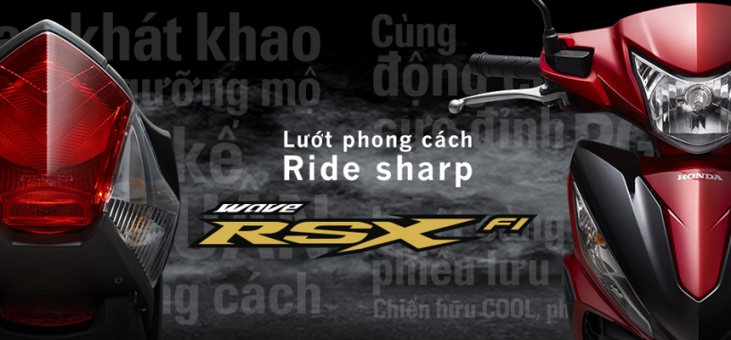 Honda wave rsx fi 2014 - lướt phong cách ride sharp - 5