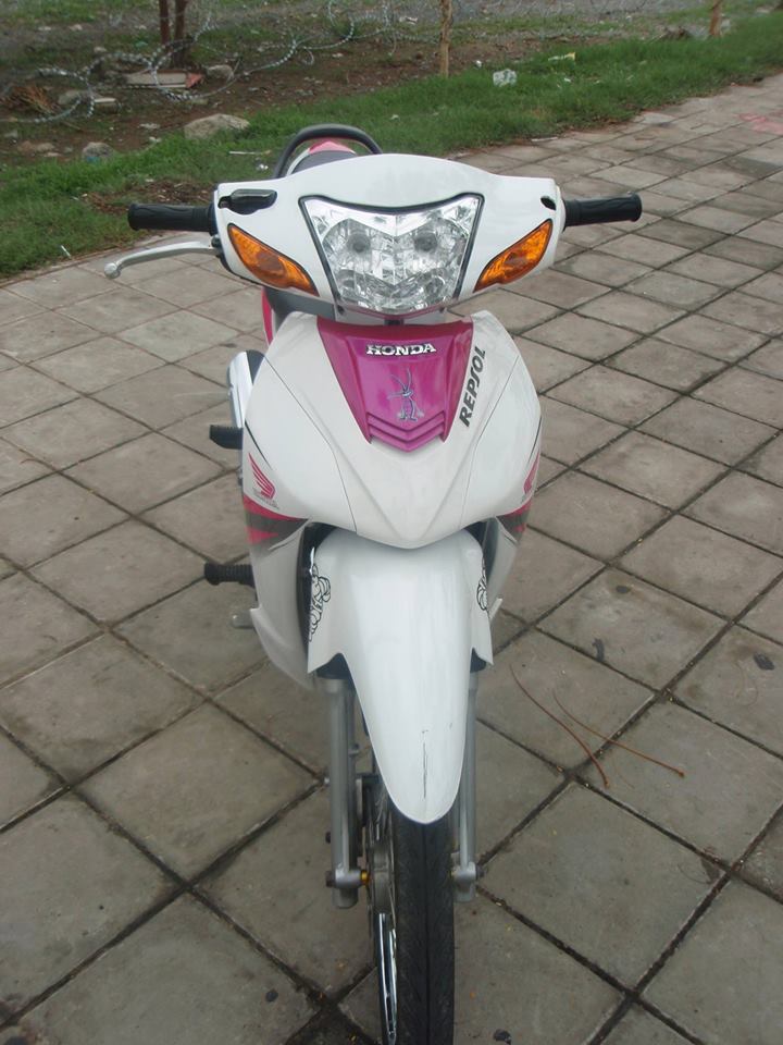 Honda wave trắng hồng - 3