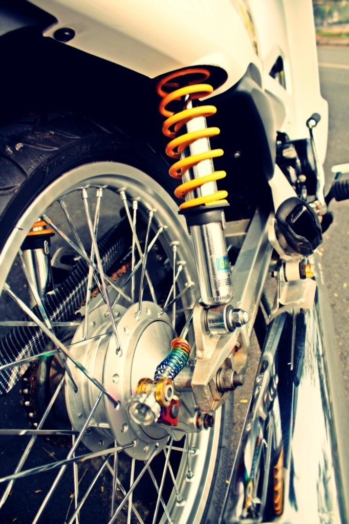 Honda wave trắng tinh khôi - 6