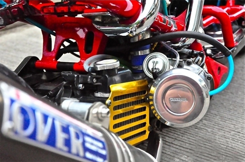 Honda zommer x độ tăng áp kép turbo - 8