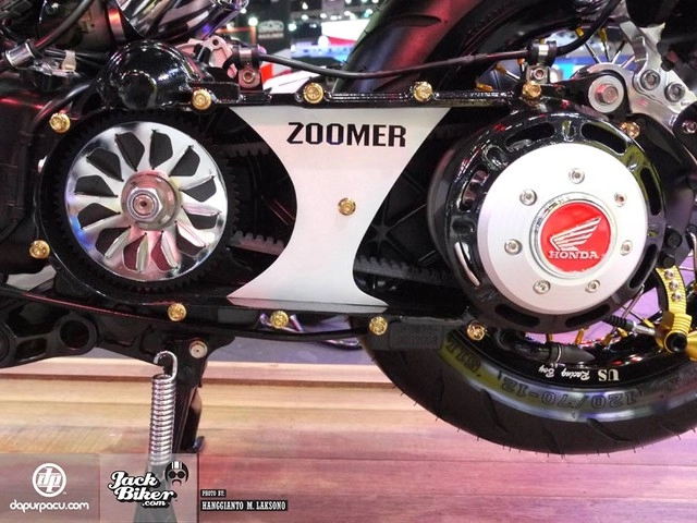 Honda zoomer x độ độc lạ với phong cách cafe racer - 9