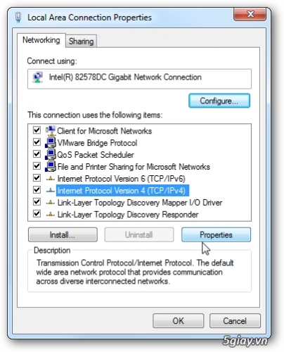 Hướng dẫn cách thay đổi dns trên máy tính hệ điều hành windows - 11