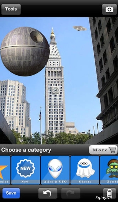 Hướng dẫn chụp ảnh người ngoài hành tinh trên smartphone cực dễ - 5