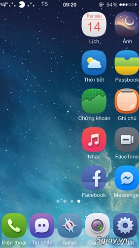 Hướng dẫn cuộn trang home không giới hạn trên ios 7 - 3