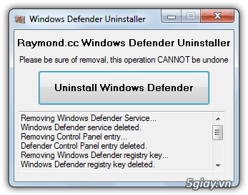 Hướng dẫn gỡ bỏ windows defender trên windows - 3