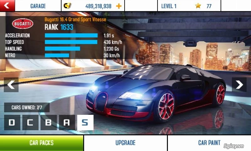 Hướng dẫn mở khóa asphalt 8 full xe nâng cấp - 4