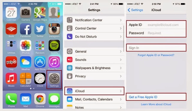 Hướng dẫn sử dụng icloud trên các thiết bị ios 7 - 2