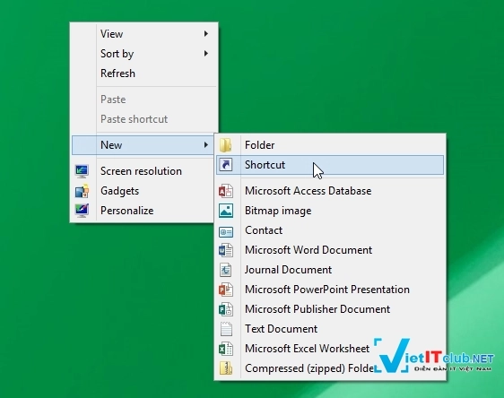 Hướng dẫn tạo shortcut tìm kiếm trên desktop windows - 2
