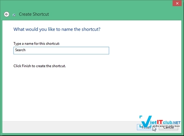 Hướng dẫn tạo shortcut tìm kiếm trên desktop windows - 4