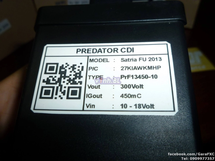 Ic predator - sản phẩm mới cho raider satria f - 1