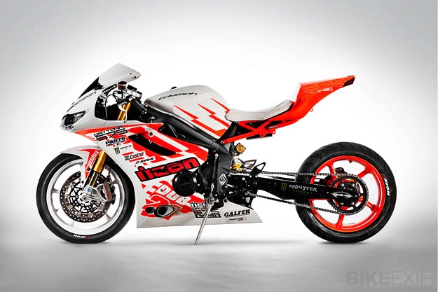 Icon triumph daytona phiên bản drift hoàn hảo - 4