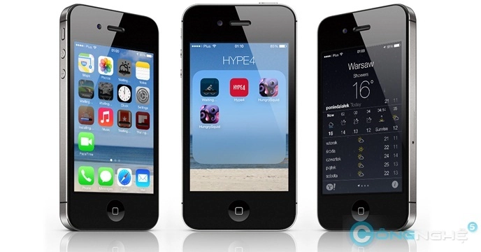 Iphone 4 có gánh nổi ios 7 - 1