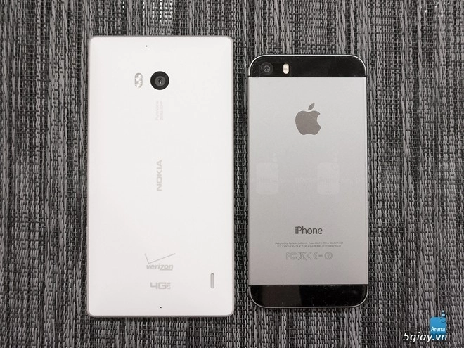 Iphone 5s và nokia lumia icon đọ dáng - 2
