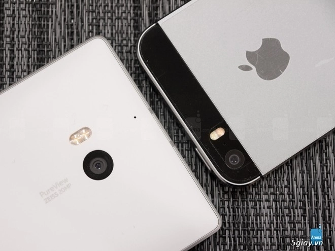 Iphone 5s và nokia lumia icon đọ dáng - 5