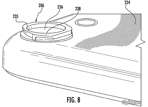 Iphone 6 có thể dùng camera 8 megapixel với ống kính thay được - 2