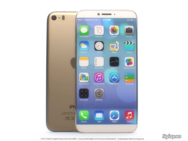 Iphone 6 không viền màn hình mang phong cách ipad mini - 4