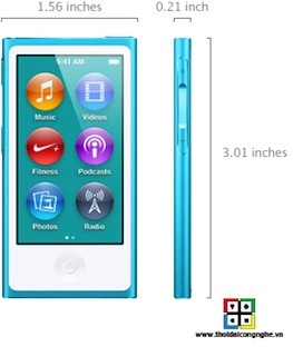 Ipod nano gen 7 16gb - máy nghe nhạc hot nhất hiện nay - 3