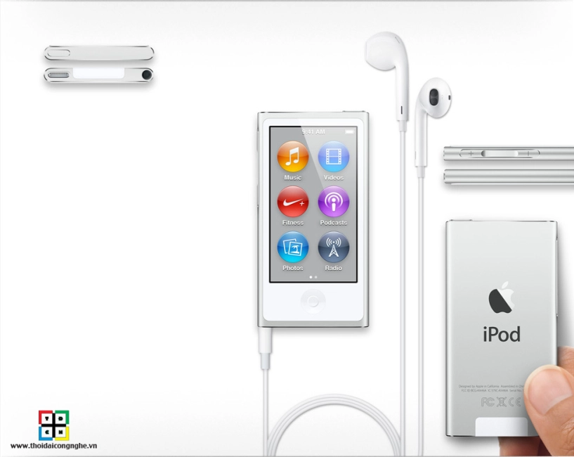 Ipod nano gen 7 16gb - máy nghe nhạc hot nhất hiện nay - 6