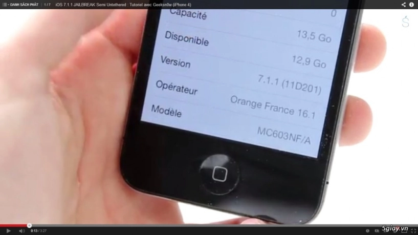 Jailbreak ios 711 cho iphone 4 với geeksn0w 29 - 4