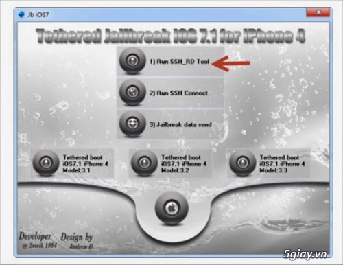 Jailbreak tethered ios 71 cho iphone 4 - 2