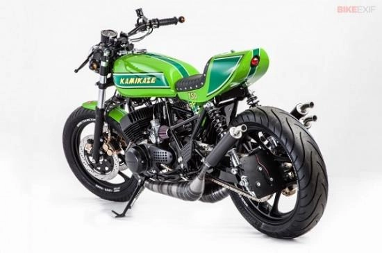 Kawasaki h1 mô tô 2 thì độ cafe racer theo phong cách nhật - 4