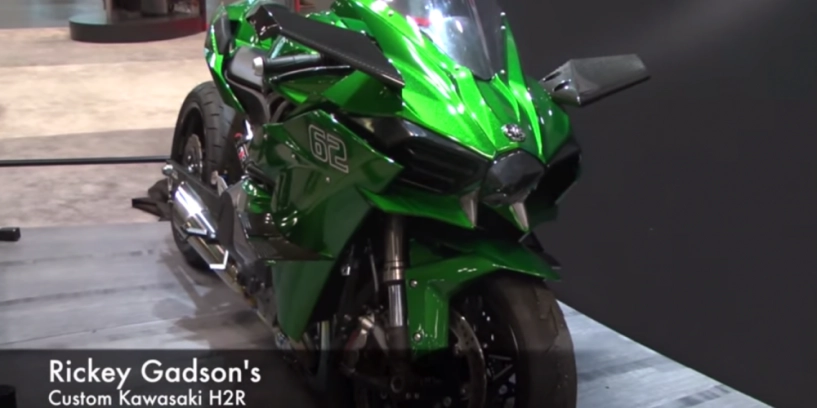 Kawasaki h2r với phiên bản custom gắp dài - 1