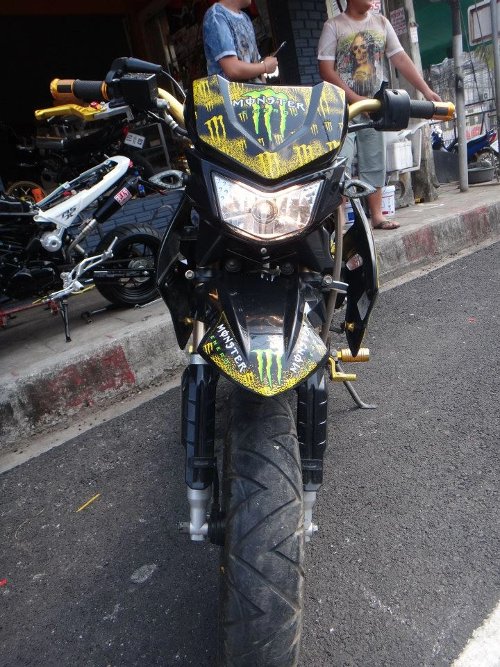 Kawasaki ksr phiên bản monster - 4