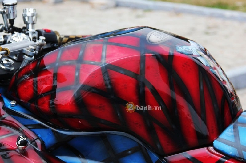 Kawasaki ninja 250 độ phiên bản spiderman - 2