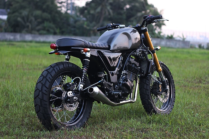 Kawasaki ninja 250 độ scrambler - 5