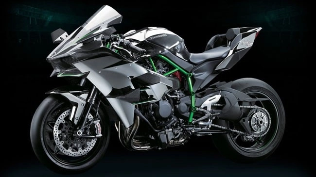 Kawasaki ninja h2 chiếc siêu mô tô 1000cc nhanh nhất thế giới được ra mắt - 1