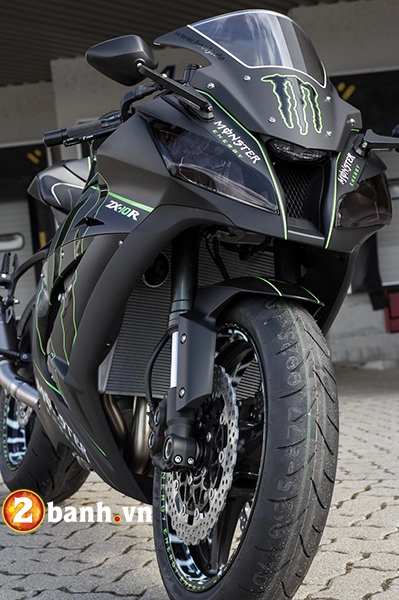 Kawasaki ninja zx-10r độ cực ngầu theo phong cách monster - 3