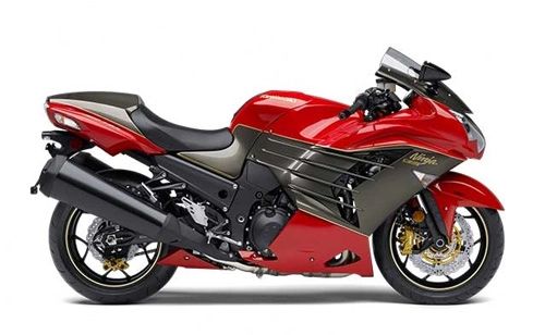 Kawasaki ninja zx-14r kỉ niệm 30 năm với phiên bản màu đỏ lạ mắt - 4