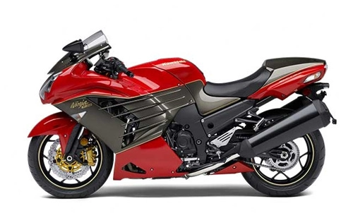 Kawasaki ninja zx-14r kỉ niệm 30 năm với phiên bản màu đỏ lạ mắt - 5