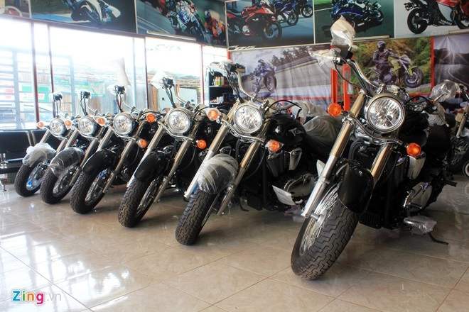 Kawasaki vulcan 900 classic 2014 xế khủng với giá hơn 400 triệu đồng tại vn - 1