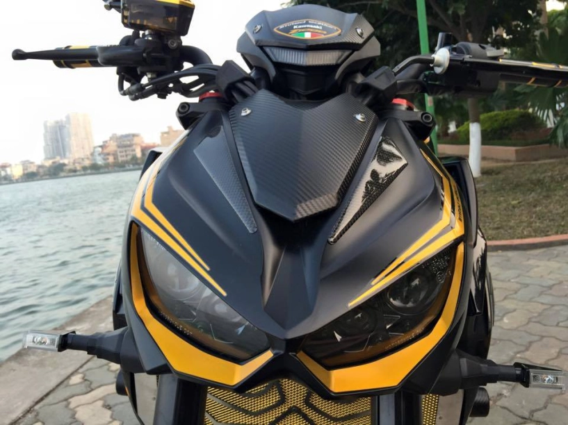 Kawasaki z1000 2014 độ đầy mê hoặc của một biker hà thành - 3