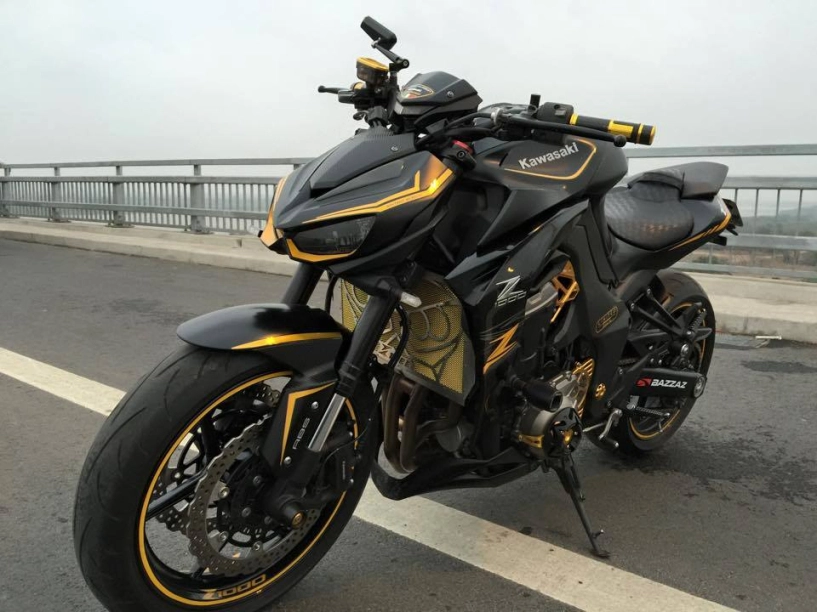 Kawasaki z1000 2014 độ đầy mê hoặc của một biker hà thành - 6